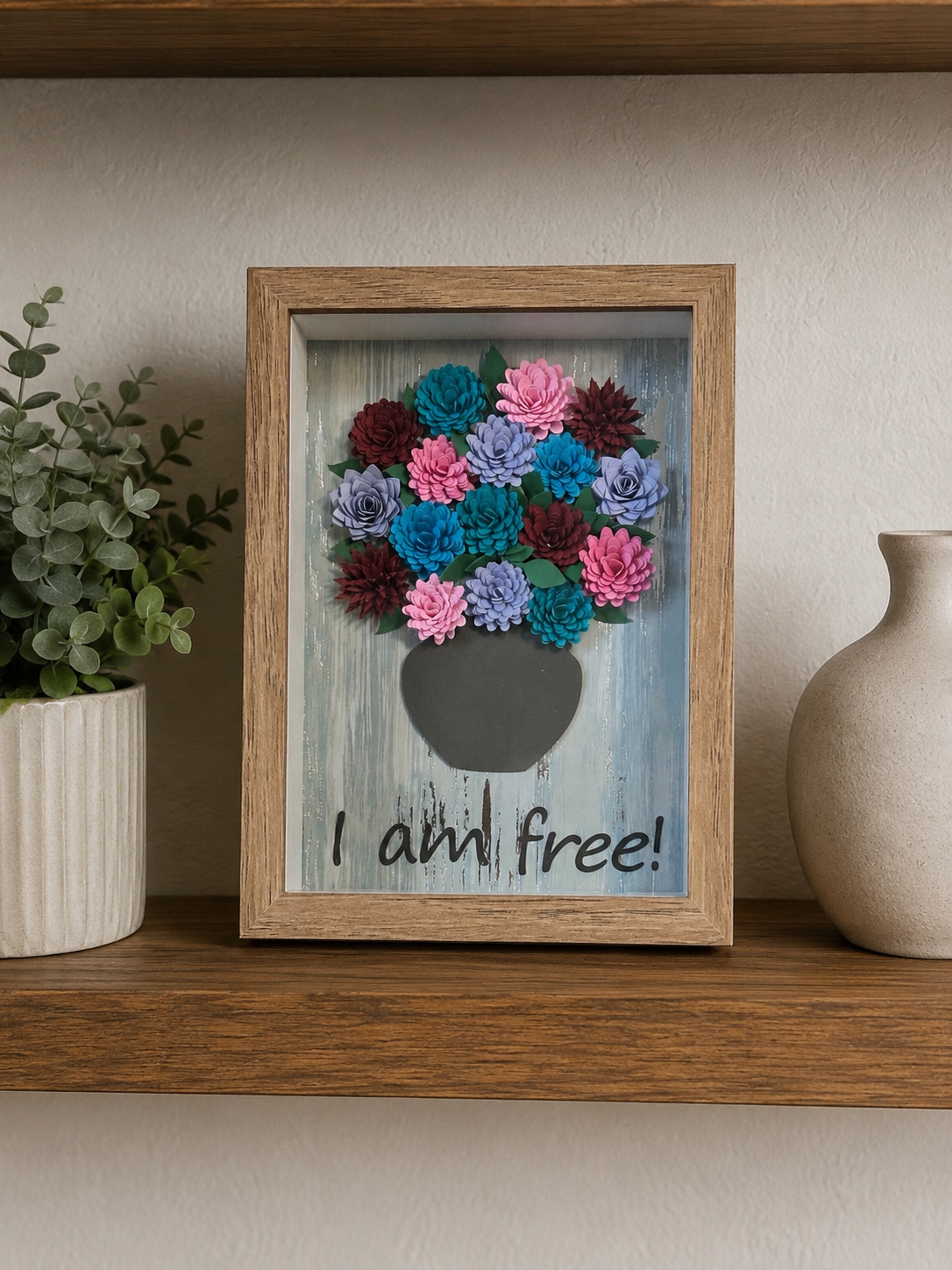 Floral Shadow Box